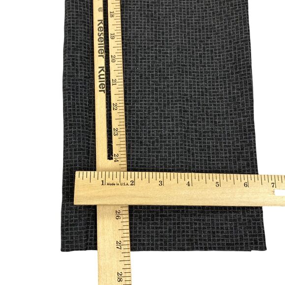 Amanda+Chelsea Amanda Ankle Pants Womens 12 Charcoal Modern Fit Stretch - Picture 8 of 16